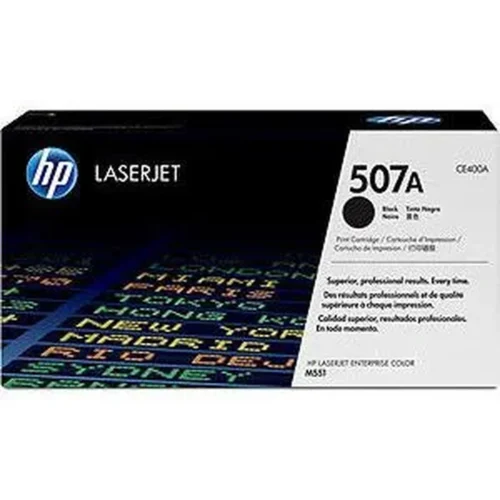 Cartucho de tóner HP 507A Negro, LaserJet, Para LaserJet Enterprise (MPN CE400A, Suministros para impresoras) img-1