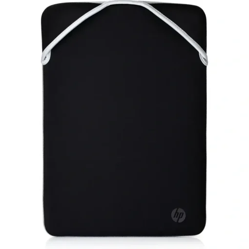 Funda HP Reversible para Notebook 15.6", Neopreno, Negro/Plata (MPN 2F2K5AA, Fundas, Mochilas y Bolsos) img-1