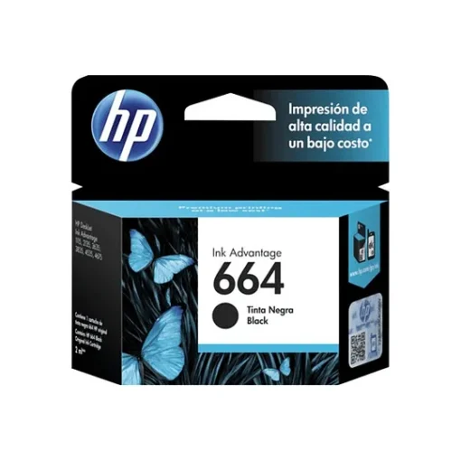 Hp Ink Cartridge Negro 664 F6V29AL img-1