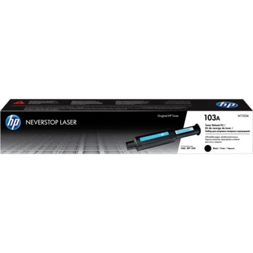 Hp Toner 103A Reload Kit Negro Recarga Para Neverstop Laser 1000A, 1000W, Mfp W1103A