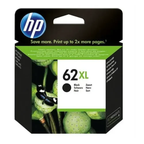 Cartucho de Tinta HP 62XL Negro Térmica para HP Officejet 8040/ENVY 7640 (MPN C2P05AL, Suministros para impresoras) img-1