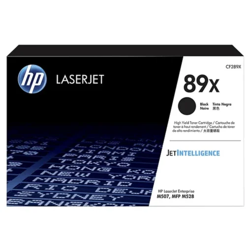 Cartucho tóner HP 89X Negro, 10,000 páginas, para LaserJet M507, M528 (MPN CF289X, Suministros para impresoras) img-1