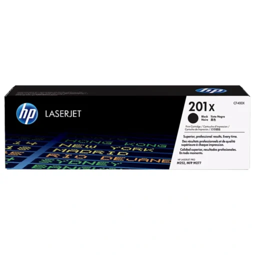 Hp Tóner 201X Alto Rendimiento Negro Original Laserjet (MPN CF400X, Suministros para impresoras) img-1
