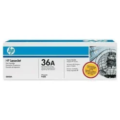 Hp Tóner 36A Negro Original Laserjet (MPN CB436A, Suministros para impresoras) img-1