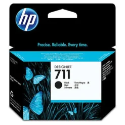 Cartucho tinta negra HP 711, 80ml, para DesignJet T120, T520 (MPN CZ133A, Suministros para impresoras) img-1