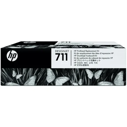 Hp Tinta 711 Cabezal Para Plotter (MPN C1Q10A, Suministros para impresoras) img-1