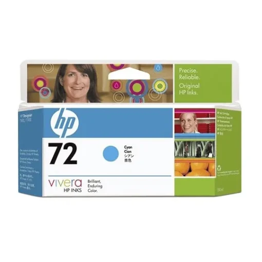 Hp Tinta 72 130 Ml Cian C9371A img-1