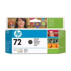 Hp Tinta 72 130 Ml Mate Negro (MPN C9403A, Suministros para impresoras) img-1