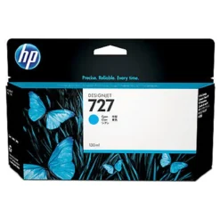 Tinta HP 727 130-Ml Cian (MPN B3P19A, Suministros para impresoras) img-1