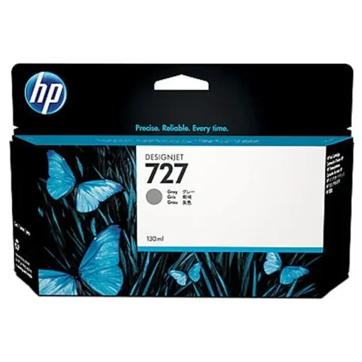 Tinta HP 727 130-Ml Gris (MPN B3P24A, Suministros para impresoras) img-1