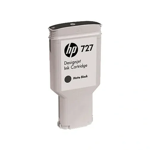 Tinta HP 727 Negro Mate, 300ml, para DesignJet T930, T1530 (MPN C1Q12A, Suministros para impresoras) img-1