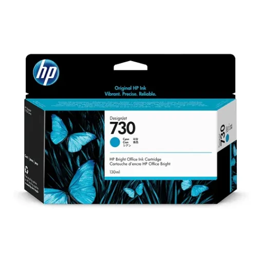 Hp Tinta 730 130 Ml Cian P2V62A