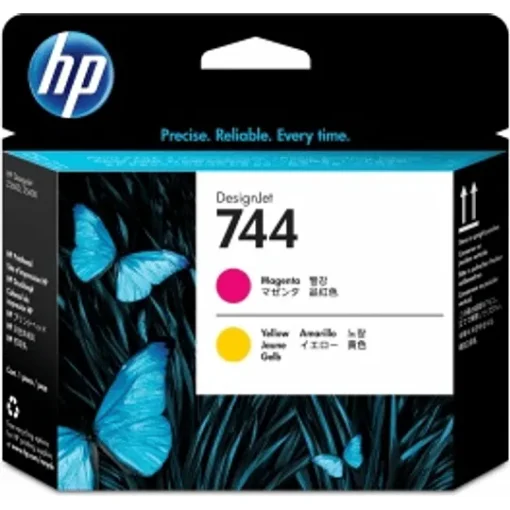 Hp Tinta 744 Cabezal Magenta Y Amarillo F9J87A img-1