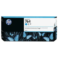 Hp Tinta 764 300-Ml Cian (MPN C1Q13A, Suministros para impresoras) img-1