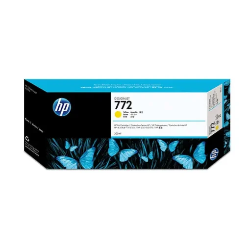 Hp Tinta 772 300 Ml Amarillo (MPN CN630A, Suministros para impresoras) img-1