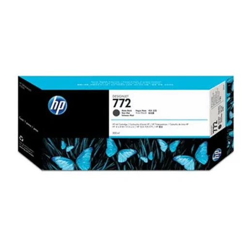 Hp Tinta 772 300 Ml Mate Negro (MPN CN635A, Suministros para impresoras) img-1