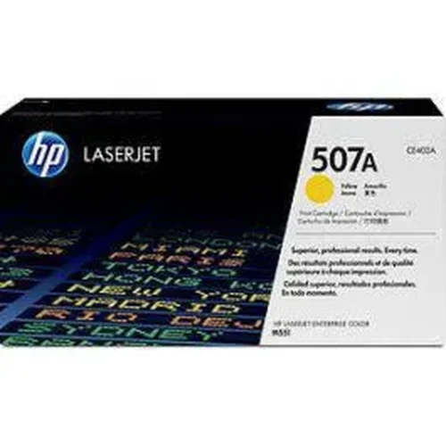 HP 507A Cartucho de Tóner Amarillo, LaserJet, Para HP (MPN CE402A, Suministros para impresoras) img-1