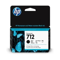 Hp Tinta Hp712 38 Ml Negro (MPN 3ED70A, Suministros para impresoras) img-1
