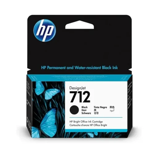 Hp Tinta Hp712 38 Ml Negro (MPN 3ED70A, Suministros para impresoras) img-1