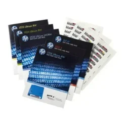 Paquete de etiquetas HPE 100 piezas, autoadhesivas, para LTO Ultrium, fácil uso (MPN Q2014A, Suministros para impresoras) img-1