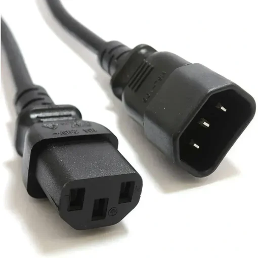 Hpe Jumper Cord Cable De Alimentación Power Iec 60320 C13 A Iec 60320 C14 Ca 250 (MPN A0K02A, Accesorios para Servidores) img-1