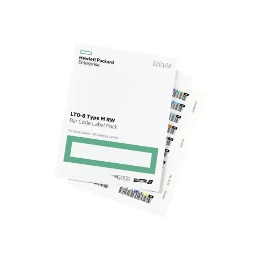 Hpe Pack De Etiquetas Lto-8 Ultrium Con Códigos De Barras Q2015A img-1