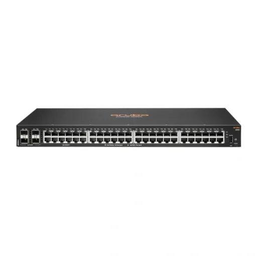 Hpe Switch Administrable Aruba 6000 48G 4Sfp Capa 3, 48 X 10/100/1000Base-T, 4 X (MPN R8N86A, Switches de red) img-1