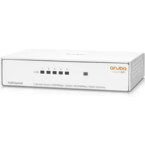 Hpe Switch Aruba Instant On 1430 5G, No Administrable, 5 Puertos, Blanco R8R44A img-1