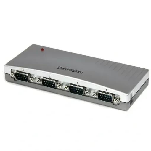 Hub Startech USB a 4 Puertos RS232 DB9, Adaptador Serial (MPN ICUSB2324, Adaptadores, HUBs y Dockings) img-1