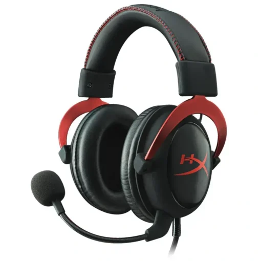 Hyperx Audífonos Gamer Cloud Ii, Sonido Surround Virtual 7.1, Multiplataforma (MPN KHX-HSCP-RD, Webcam) img-1
