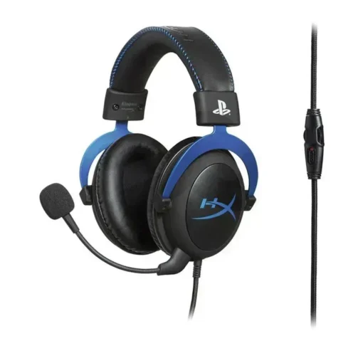 Hyperx Audifono Gamer Cloud Gaming Headset Para Ps4, Licencia Oficial Ps4 (MPN HX-HSCLS-BL/AM, Audífonos) img-1
