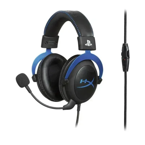Hyperx Audifono Gamer Cloud Gaming Headset Para Ps4, Licencia Oficial Ps4 HX-HSCLS-BL/AM img-1