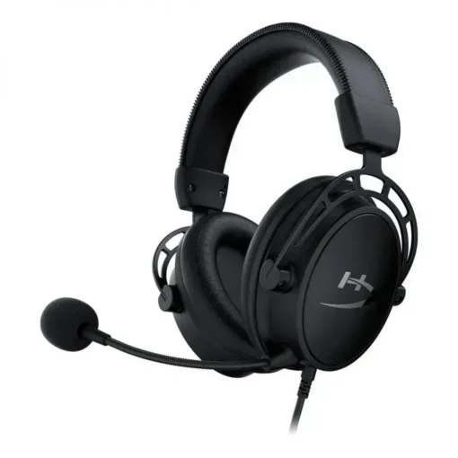 Hyperx Cloud Alpha Gaming Headset Blackout con cable y micro (MPN HX-HSCA-BK/WW, Audífonos) img-1