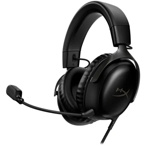 Auricular Gaming HyperX Cloud III Over-Ear, USB/3.5mm, Negro (MPN 727A8AA, Audífonos) img-1