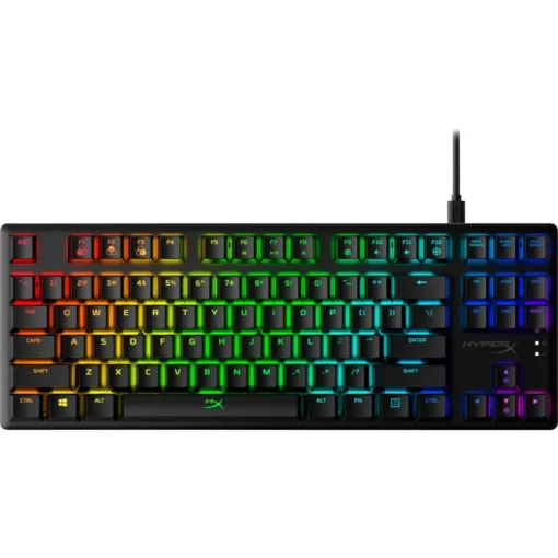 Hyperx Teclado Gamer Mecánico Alloy Origins Core RGB (US), Switch HX RED 4P5P3AA