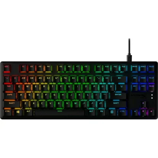 Hyperx Teclado Mecánico Alloy Origins Core (US), Switch RED, Ngenuity Compatible (MPN 639N7AA, Teclados) img-1
