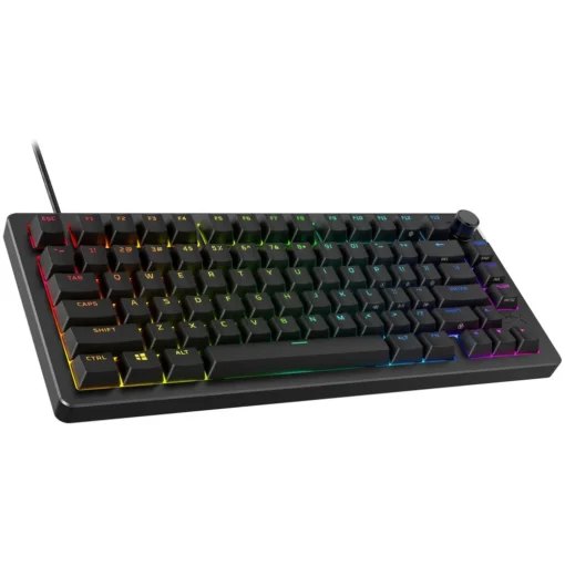 Hyperx Teclado Mecánico Gamer Alloy Rise 75 Rgb, Gaming, Diseño Compacto (MPN 7G7A4AA, Teclados) img-1