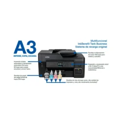 Impresora Multifuncional Brother A3 inyección de tinta a color MFC-T4500DW 5 Impresora Multifuncional Brother A3 inyección de tinta a color (MPN MFC-T4500DW, Impresoras tradicionales) img-3