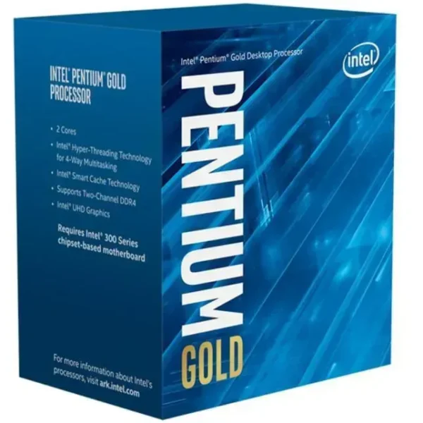 Intel Procesador Pentium Gold G6400 Dual-Core 4.0 Ghz 1200 BX80701G6400 img-1