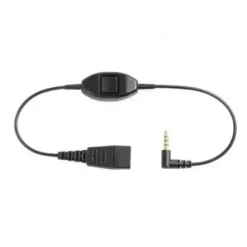 Jabra Quick Disconnect (Qd) To 3.5Mm Phone Cord (0.3M) Mini-Phone/Quick 8800-00-103 img-1