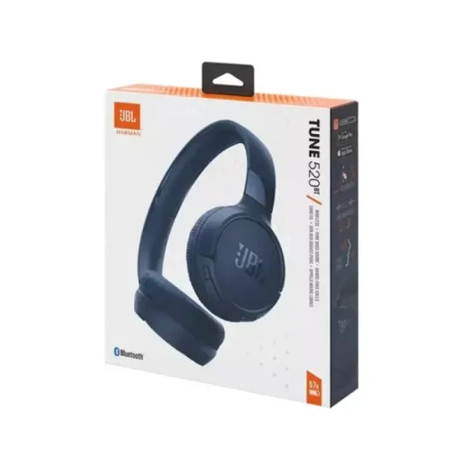 Jbl Audífonos Inalámbricos Tune 520, Over-Ear, Bluetooth 5.3, Azul Default Title JBLT520BTBLUAM img-1