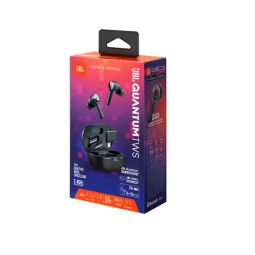 Jbl Auriculares Para Computadora / Para Tablet Inalámbricos Quantum Tws Negro Sa JBLQUANTUMTWSBLKAM