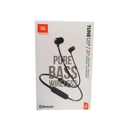 Jbl Audifonos Earbud Bluetooth Tune 125Bt (Audifonos Earbud Bluetooth Tune 125Bt (MPN JBLT125BTBLKAM, Audífonos) img-1