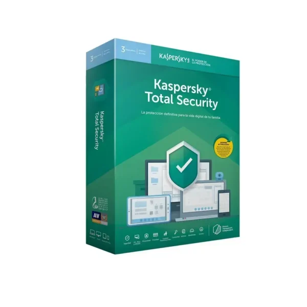 Kaspersky Total Security 3-Device; 1-Account Kpm; 1-Account Ksk 3 Year Base KL1949DDCTS img-1