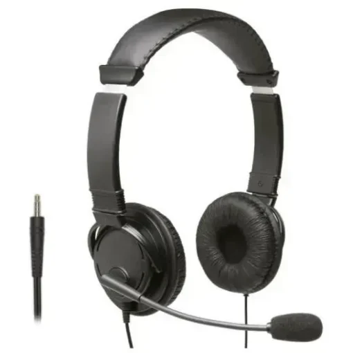 Kensington Audífono Con Micrófono Hi-Fi , Over-Ear, Cancelación De Ruido, Negro K97603 img-1