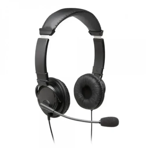 Kensington Audífonos Con Micrófono Hifi, Over-Ear, Conexión Jack 3.5Mm, Negro K97603WW