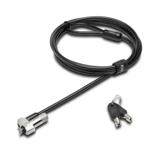 Kensington Cable de Seguridad Nanosaver, Llave 5mm, Acero al Carbono (MPN K64444WW, Candados y cables de seguridad) img-1