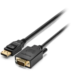 Kensington Cable Displayport A Vga , Soporta Hasta 1080P, Largo 1.8 Metros K33024WW