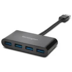 Kensington Hub De Interfaz Usb 3.0 (3.1 Gen 1) Type-A 5000 Mbit/S Negro K39121WW img-1