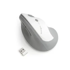 Mouse Vertical Ergonómico Kensington Pro Fit Inalámbrico, 1600 DPI, Gris (MPN K75520WW, Mouses) img-1